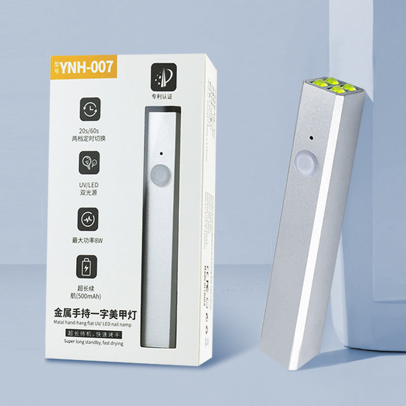 YNH-007 Nail Metal Handheld Lamp Long Endurance