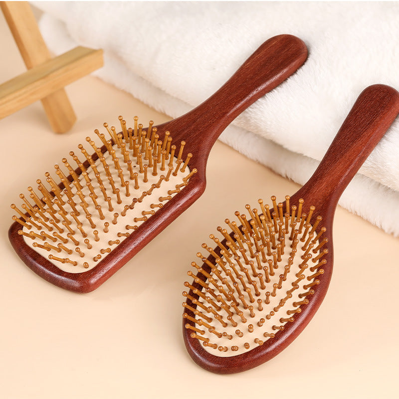 Natural Ebony Balloon Meridian Massage Comb