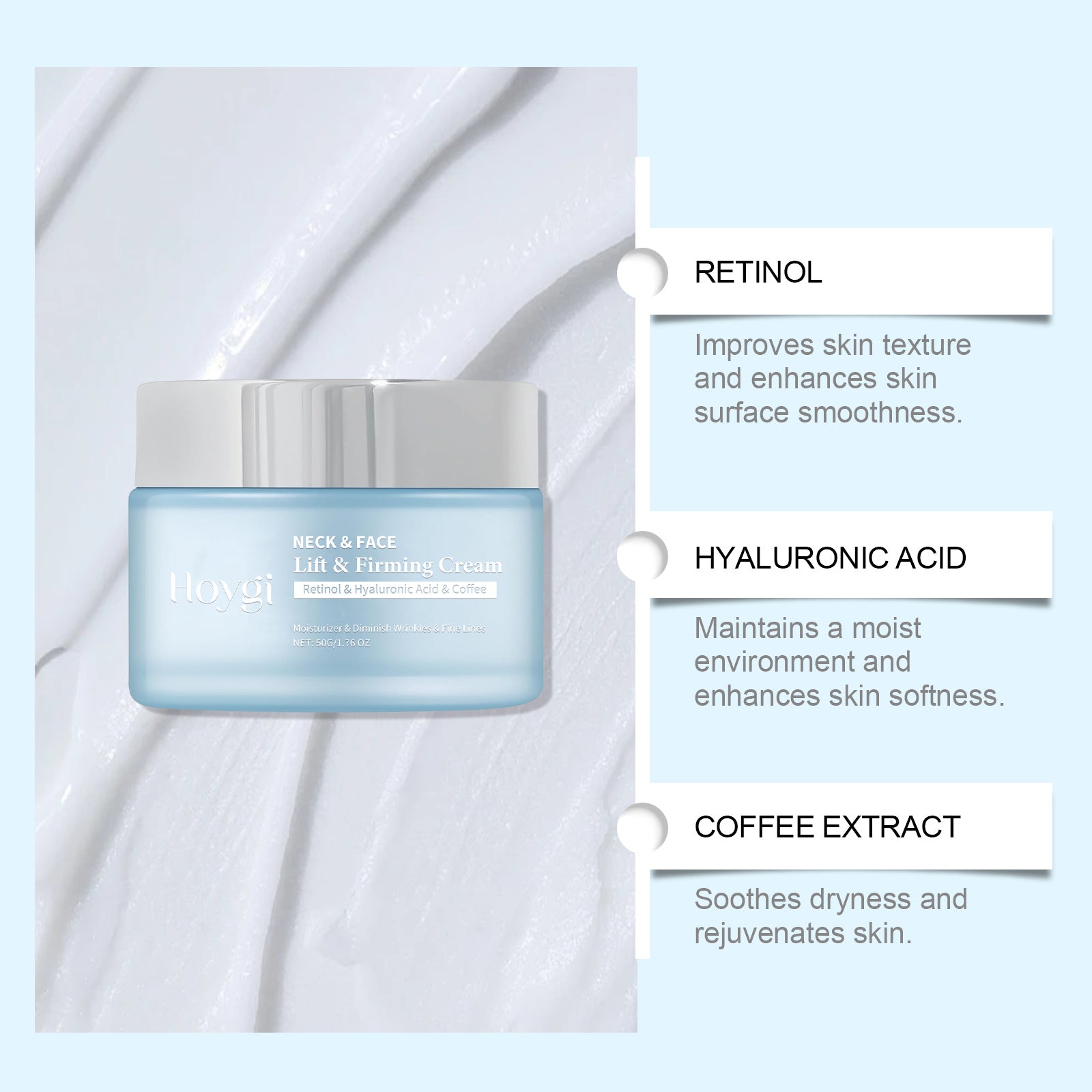 Retinol Neck Cream Moisturizing And