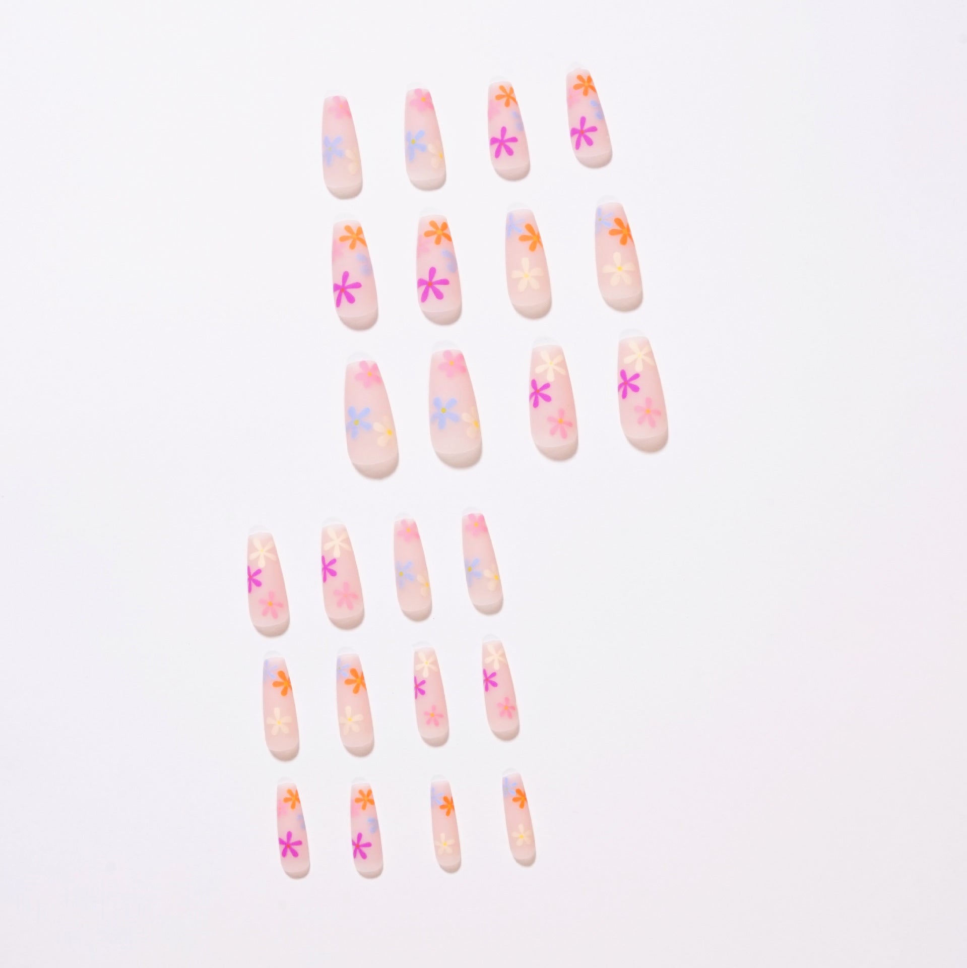 Wear Butterfly Nail Sticker Ballet 24 Pieces