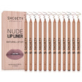 Log Matte Lipstick Lip Liner Suit Nude Long Lasting Fadeless Makeup