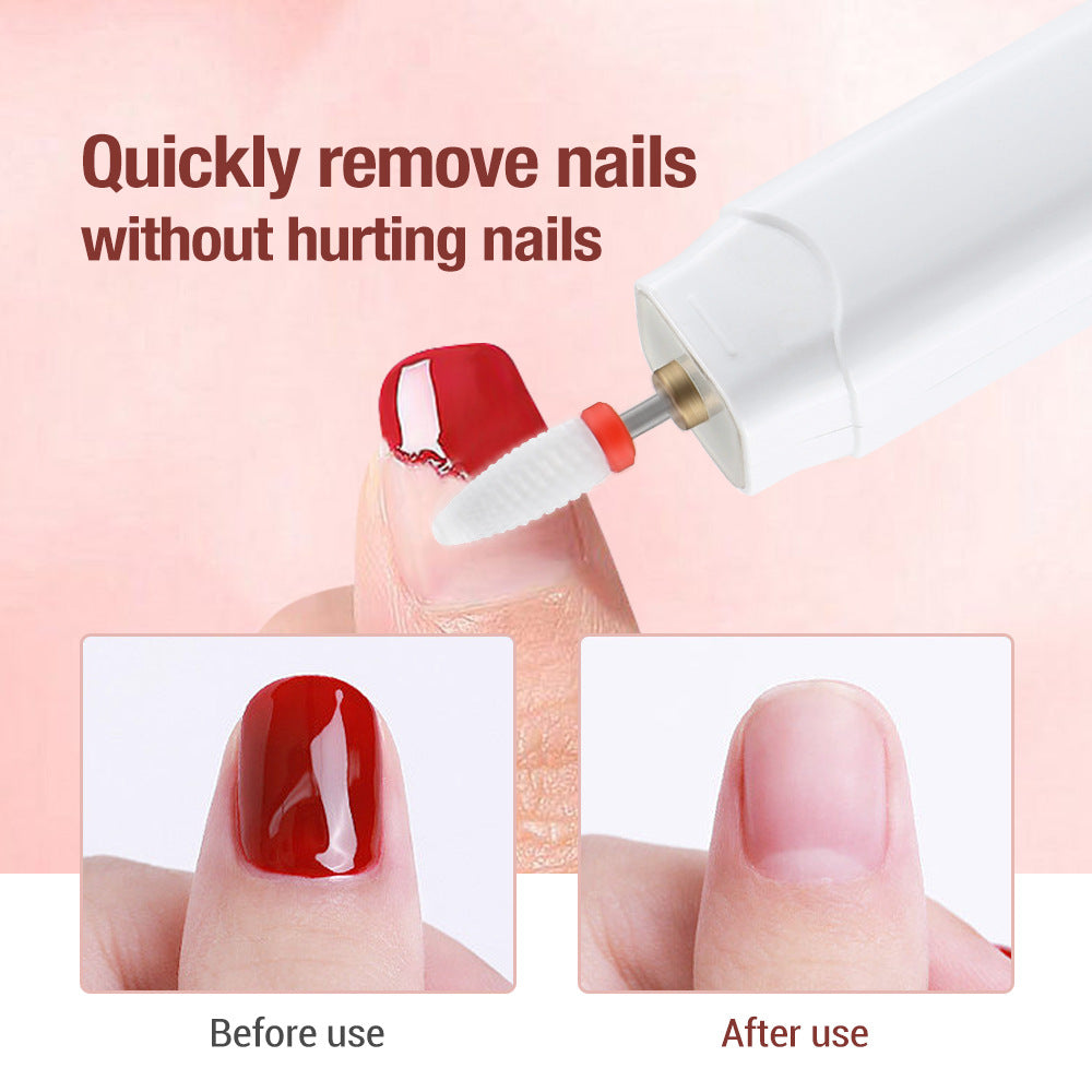 Household Portable Nail Sander Pen Manicure Tool