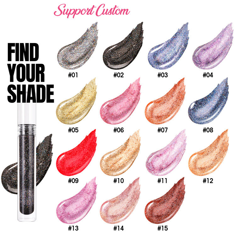 15 Color Laser Lip Lacquer Waterproof And Moisturizing Moisturizing Chameleon Lip Gloss Lipstick