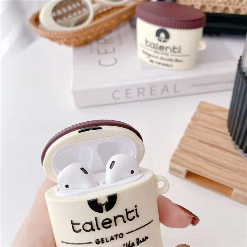 Creative Ice Cream Bluetooth Earphone Case