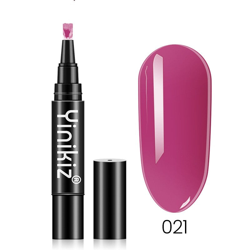 Yinikiz One Step Glue Solid Color Nail Polish Glue