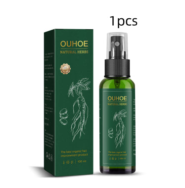 Ouhoe Ginseng Hair Growth Liquid Spray To Prevent Hair Loss