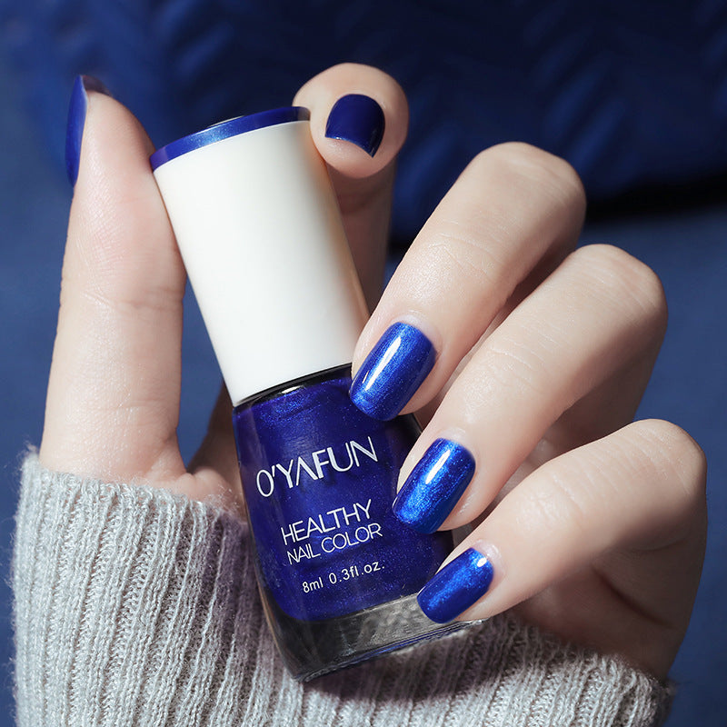 O'YAFUN Water-based Nail Polish Set, Bright Base Oil