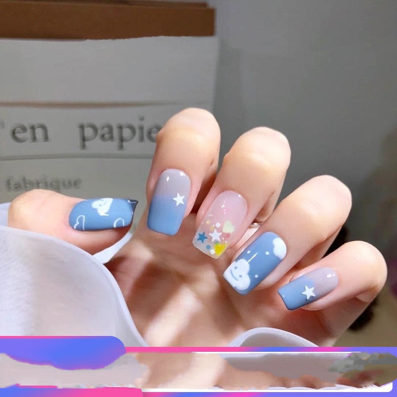 Handmade Custom Wearing Nail Patch Phototherapy Nail