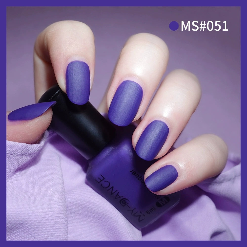 MyDance No Bake Velvet Matte Scrub Nail Polish