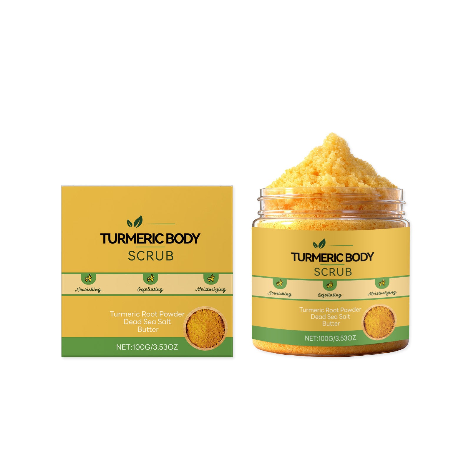 Turmeric Body Scrub Cream