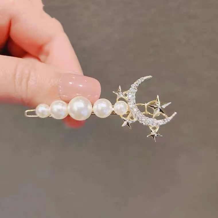 Japan And South Korea Dream Planet Barrettes Internet Celebrity Bang Side Clip Girl Head Clip Frog Buckle