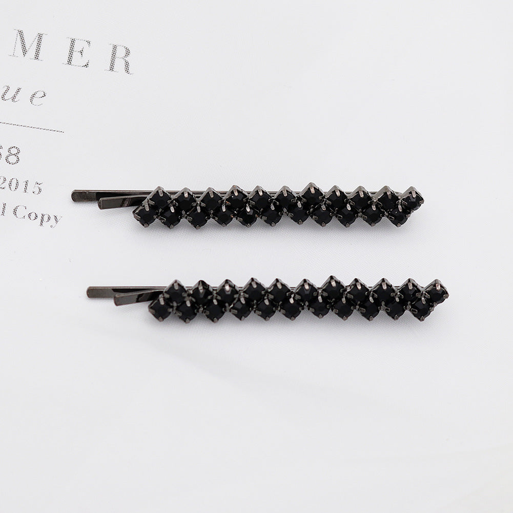 Ins Rhinestone Hairpin Headdress Women
