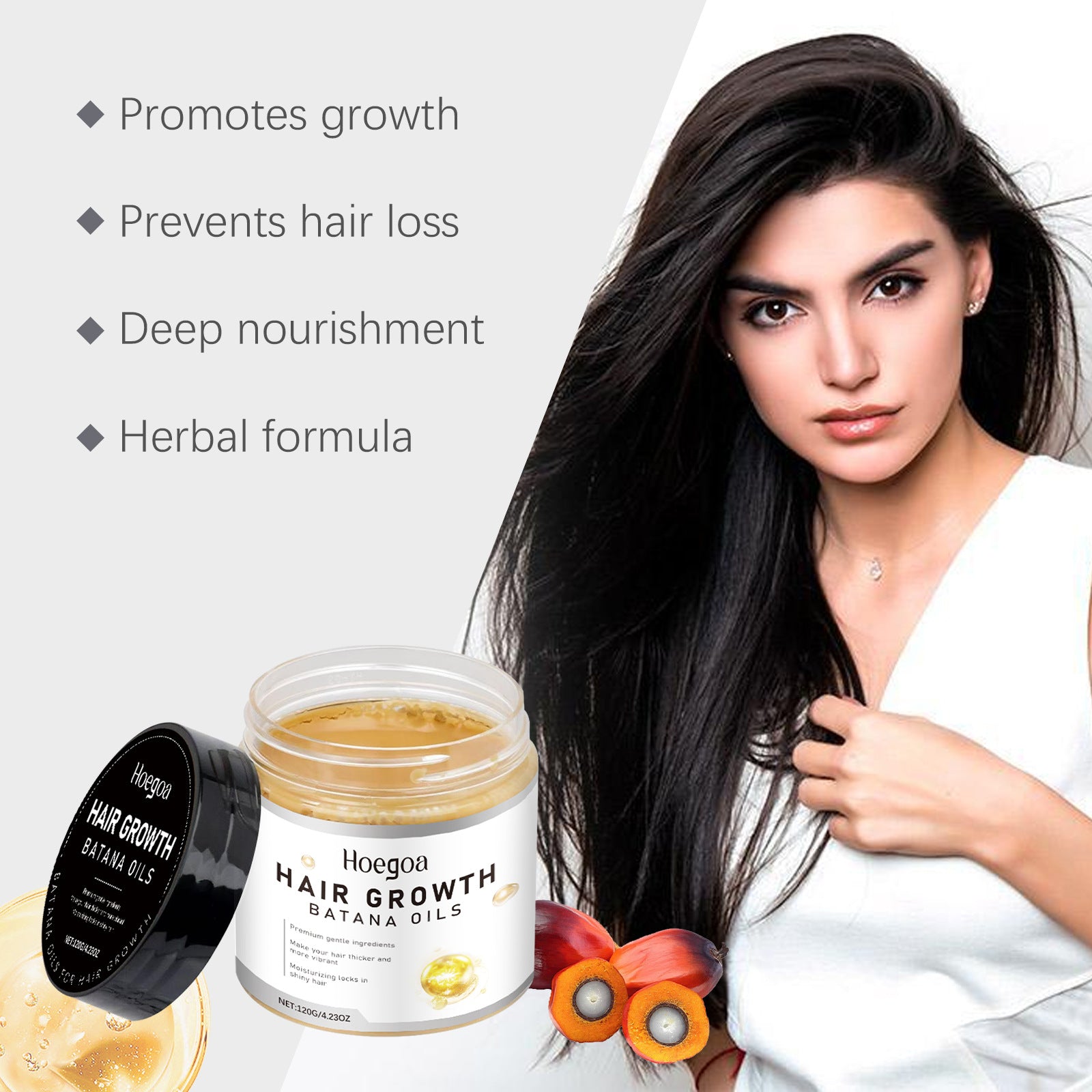 HoeGoa Batana Hair Care Mask Rich Moist Soft Hair