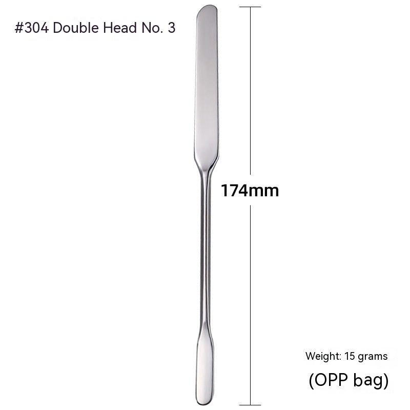 New Foundation Shovel Stainless Steel Toning Sticks Double-headed Stirring