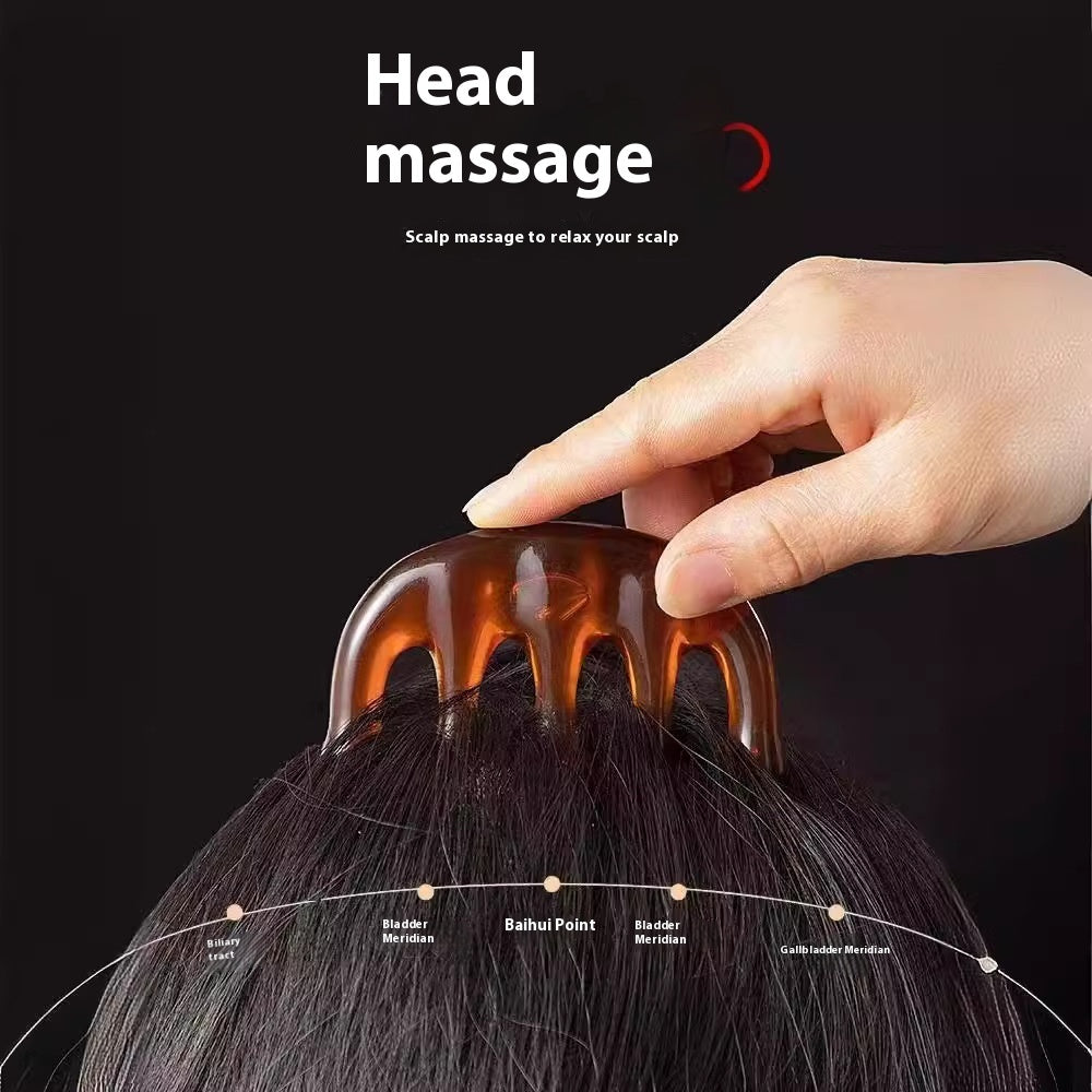 Household Fashion Horn Meridian Massage Comb