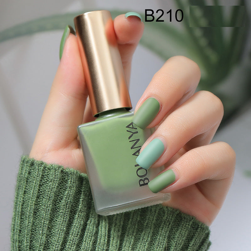 Bolanya No-bake Whitening Quick-drying Matte Nail Polish