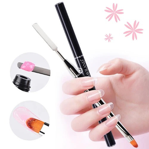 Saviland Quick Extension Gel Crystal Gel Nail Set