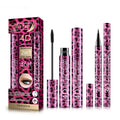 Leopard Print Mascara Eyeliner Suit