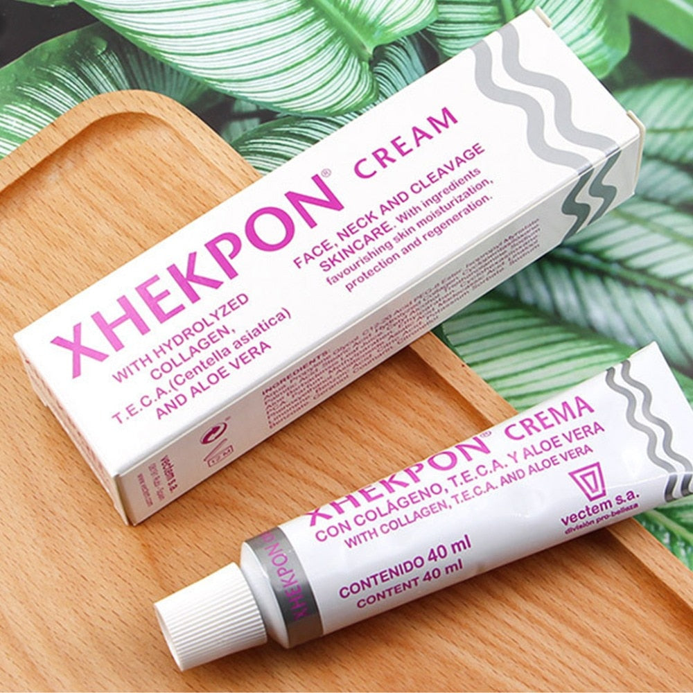40ml Collagen Face Neck Cream Wrinkle Smooth Lift Anti Aging Whitening Skin Care