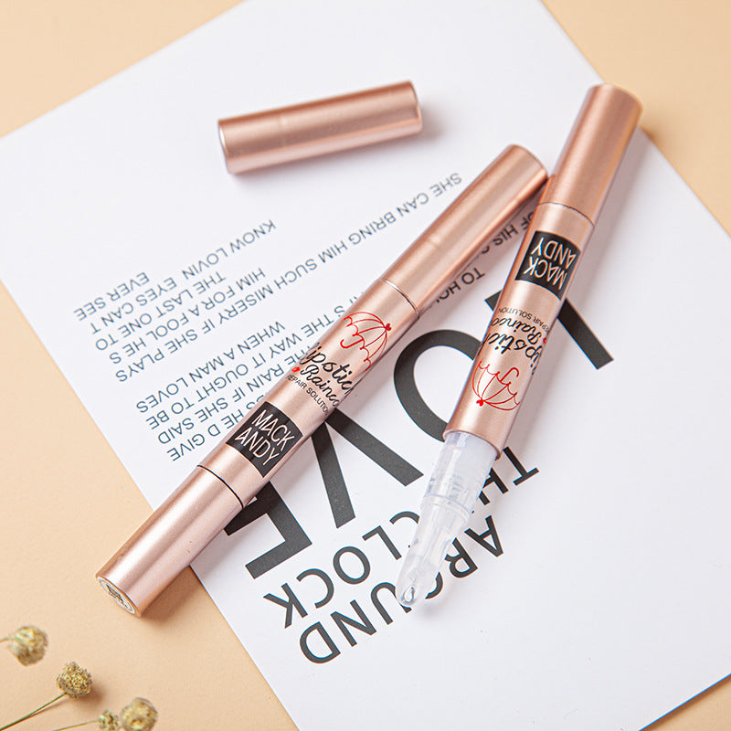Lipstick raincoat repair fluid