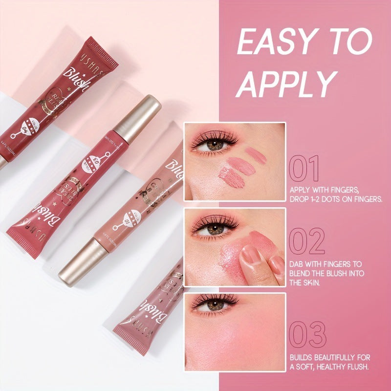 Ushas Liquid Blush Eye Shadow Lip And Cheek Dual-use Repair