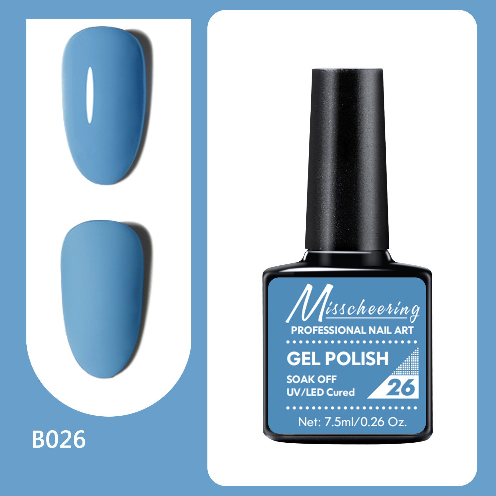 Misscheering New Long Lasting Light Therapy Nail Polish Set