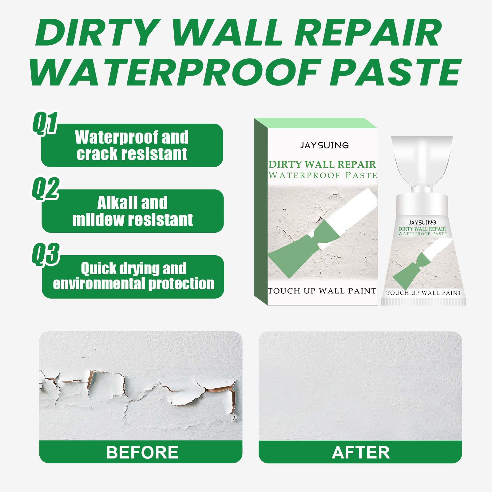 Anti Mold Multifunctional Home Wall Patching Cream
