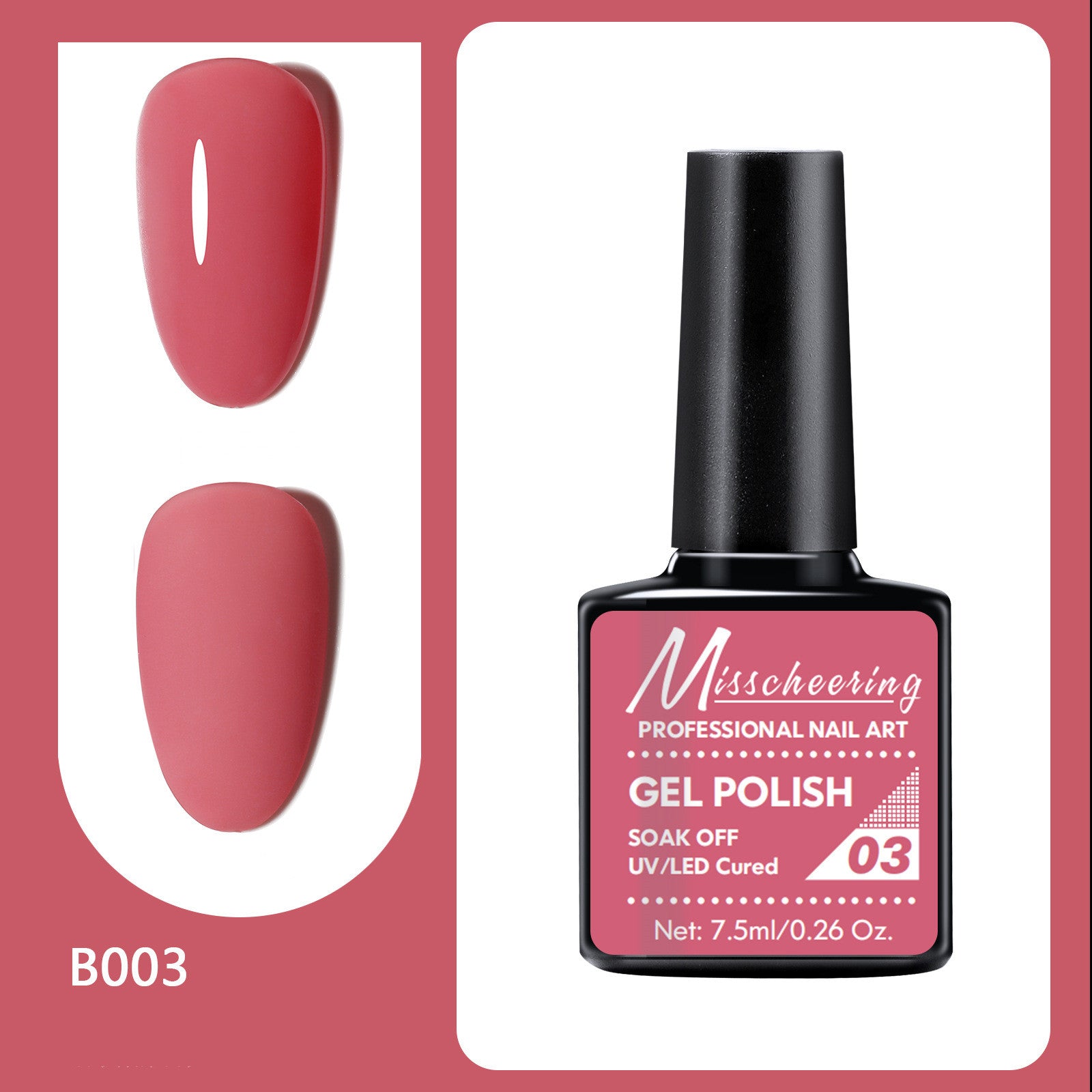 Misscheering New Long Lasting Light Therapy Nail Polish Set