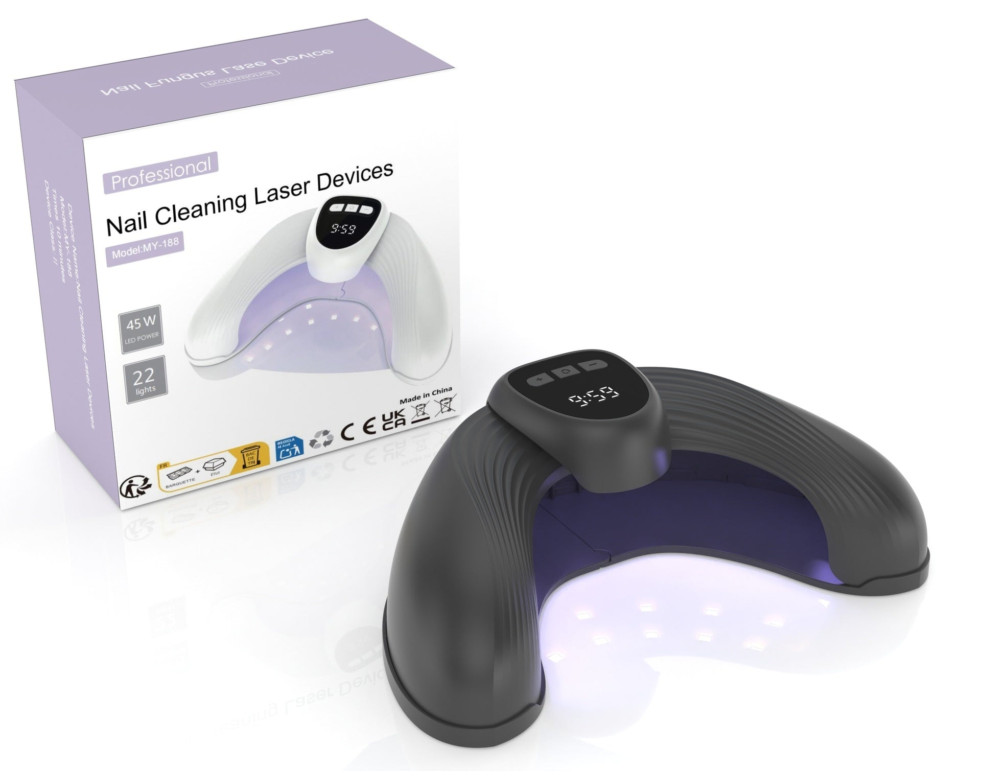 U-shaped Portable Home Nail Phototherapy Machine