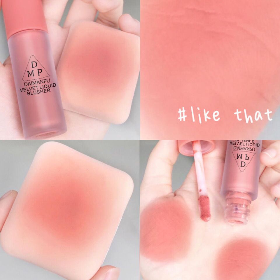 Diamanpu Liquid Blush Natural Brightening Complexion Nude Makeup Rouge Eyeshadow