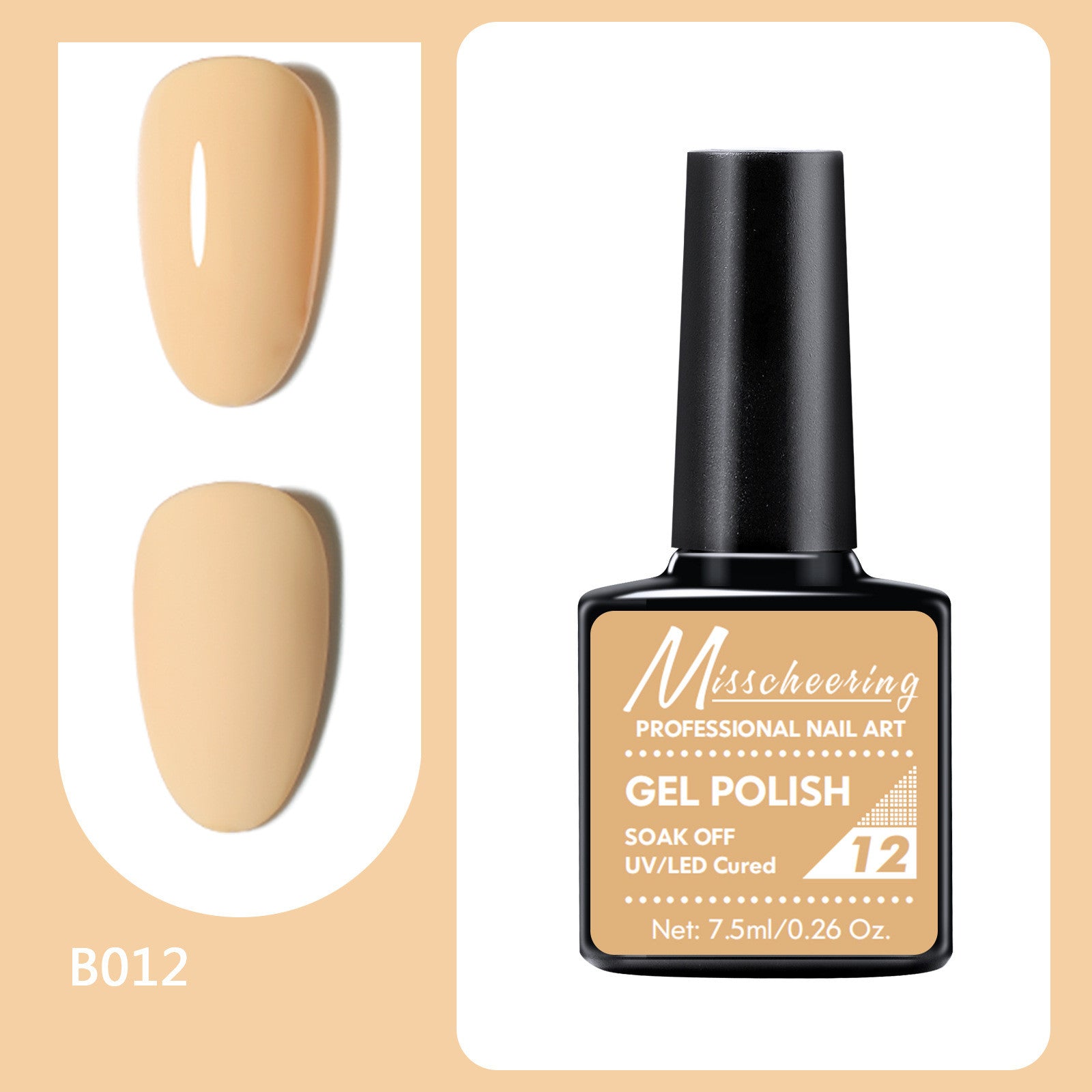 Misscheering New Long Lasting Light Therapy Nail Polish Set