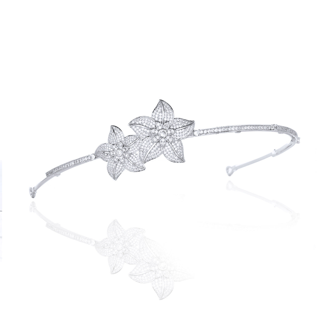 Korean Flowers Hair Accessories Simple