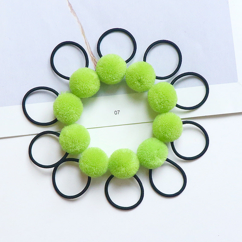 Children's Colored Hairball Headband