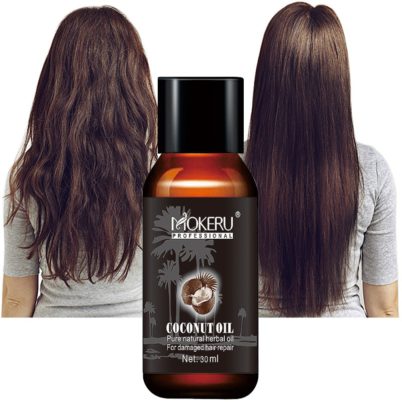 Mokeru Coconut Oil Repair Frizz Repair Damage Hair Care Hair