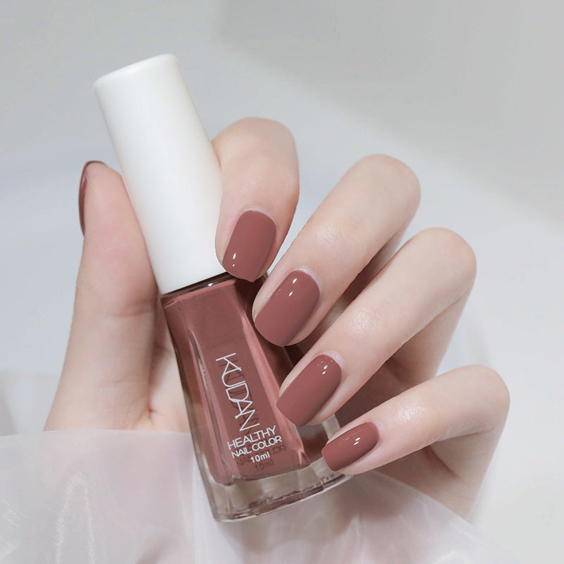 Kudan Water-based Odorless Peel-off No-bake Fast-drying Clear Nail Polish