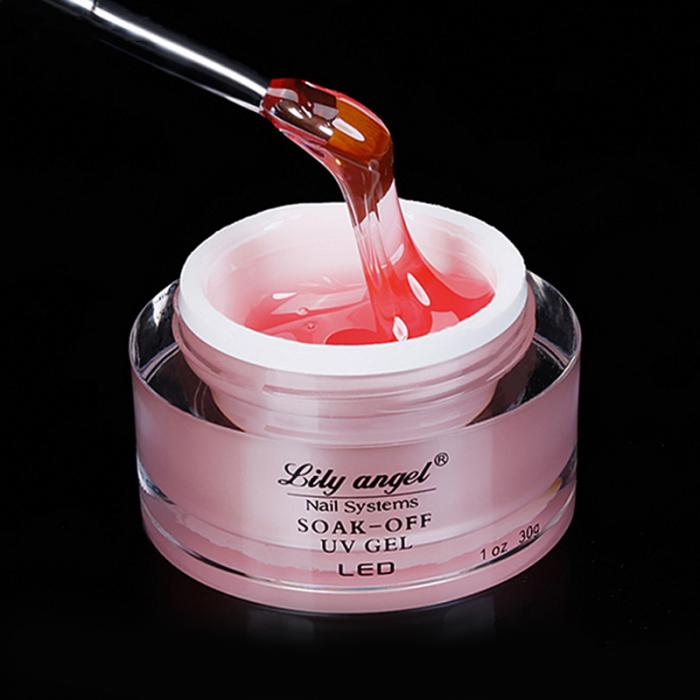 Bily Angel Transparent color extension gel quick and long lasting nail polish gel