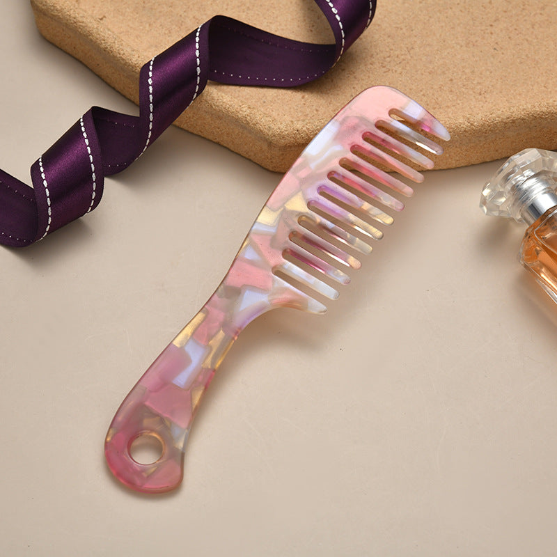 Fashion Cellulose Acetate Sheet Anti-static Comb
