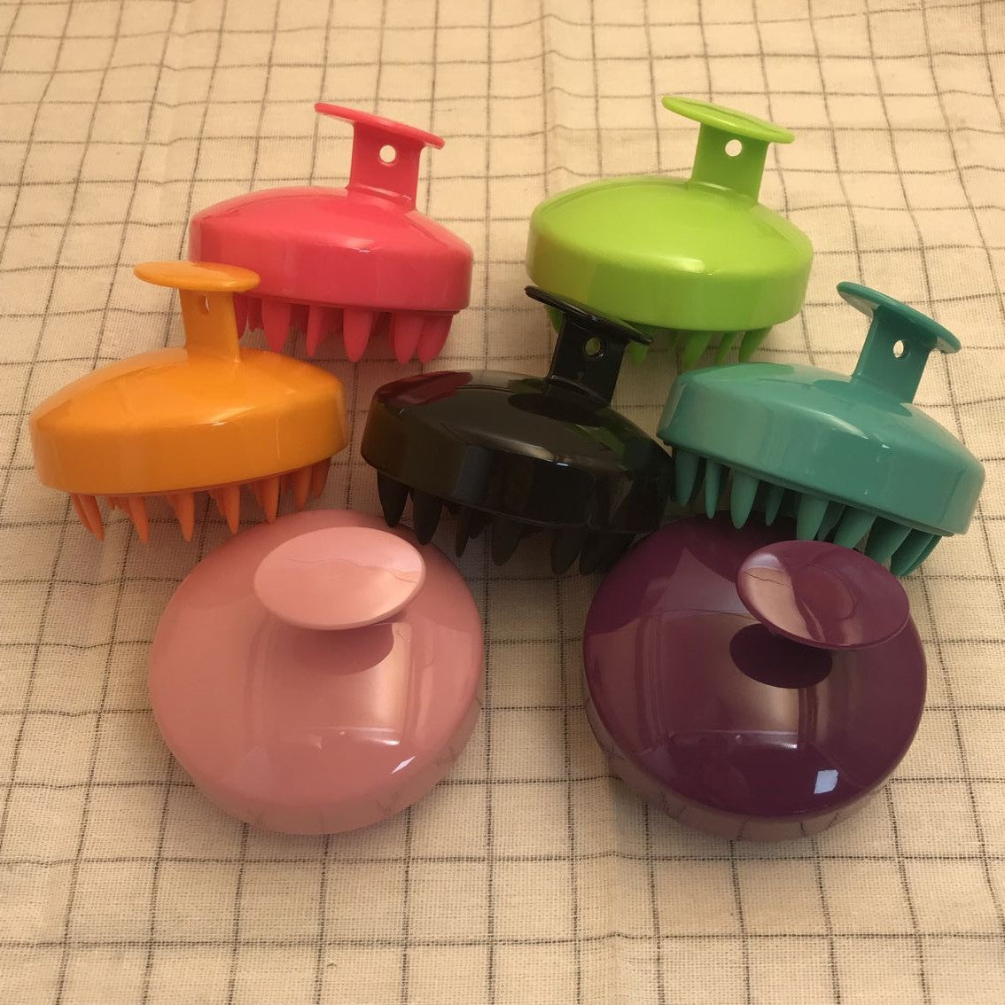 Silicone Massage Shampoo Brush