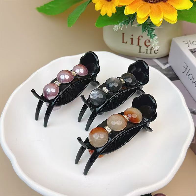 Female Creative Korean Version Temperament Pea Barrettes