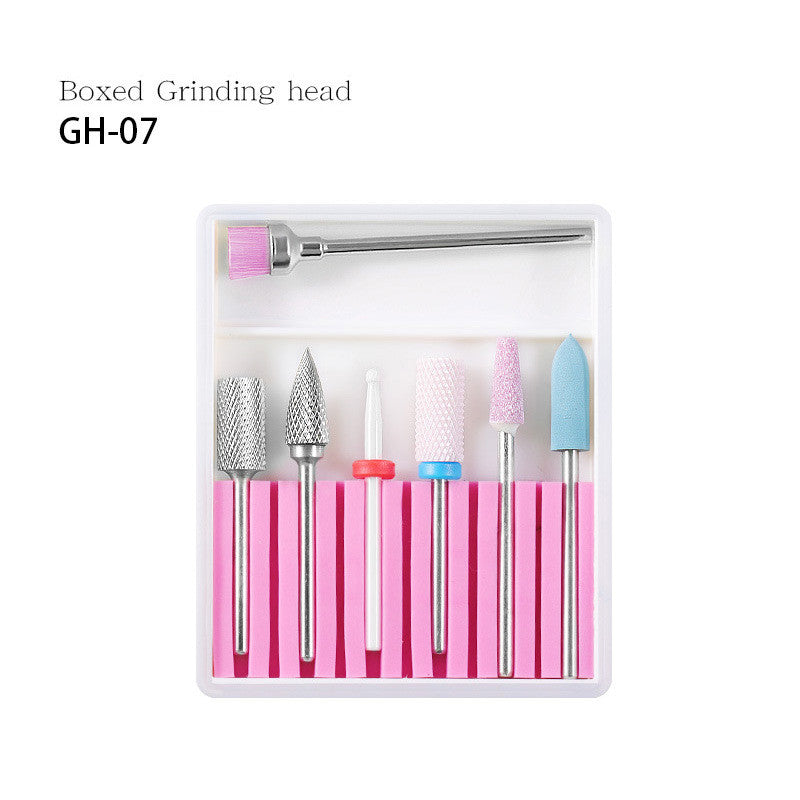 Grinding Head Nail ceramic tungsten steel alloy polishing head set