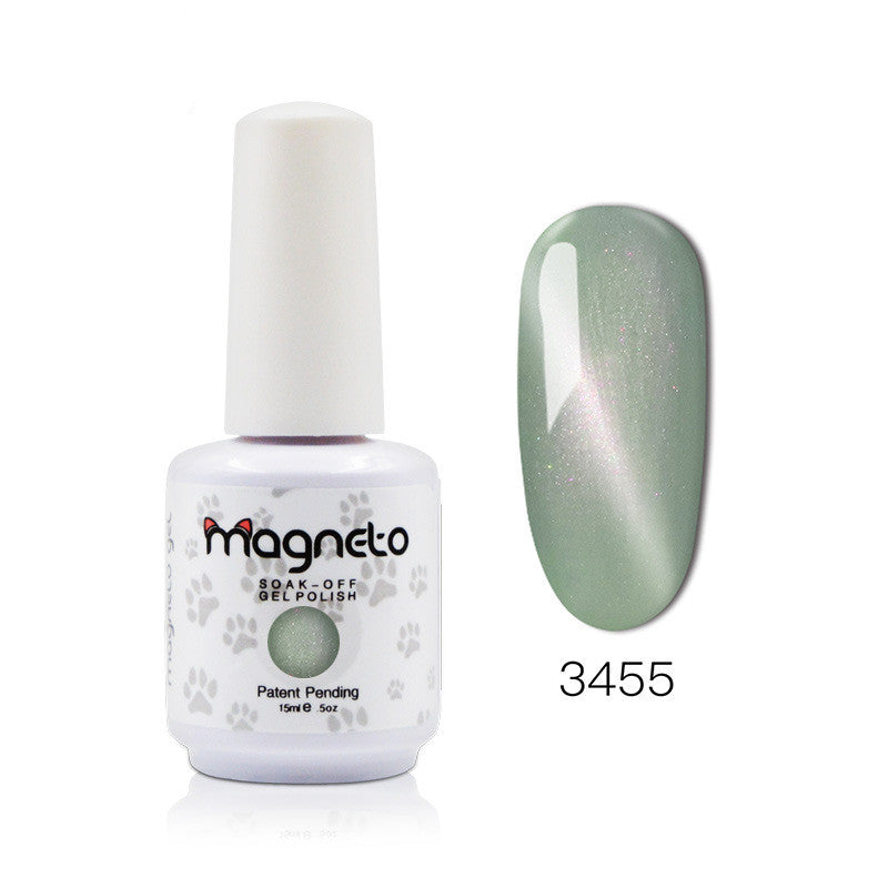 Megneto Nail Art Jade Cat Eye Nail Polish