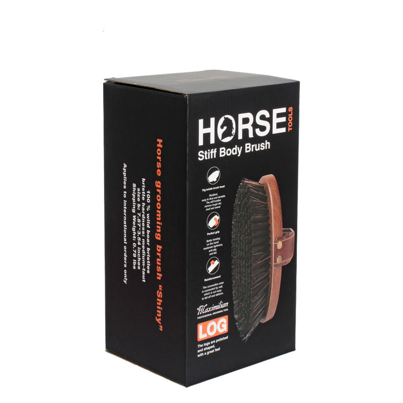 De-floating Brush Oval Harness Comb Cleaning