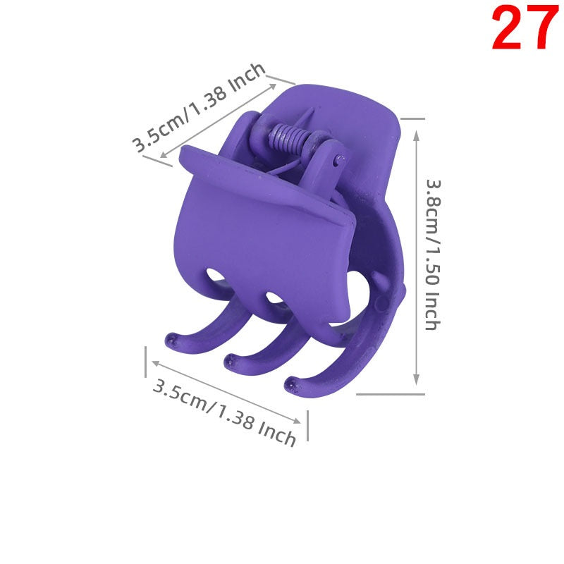 High Ponytail 3 Teeth Claw Clip Fixed Gadget Small Headdress
