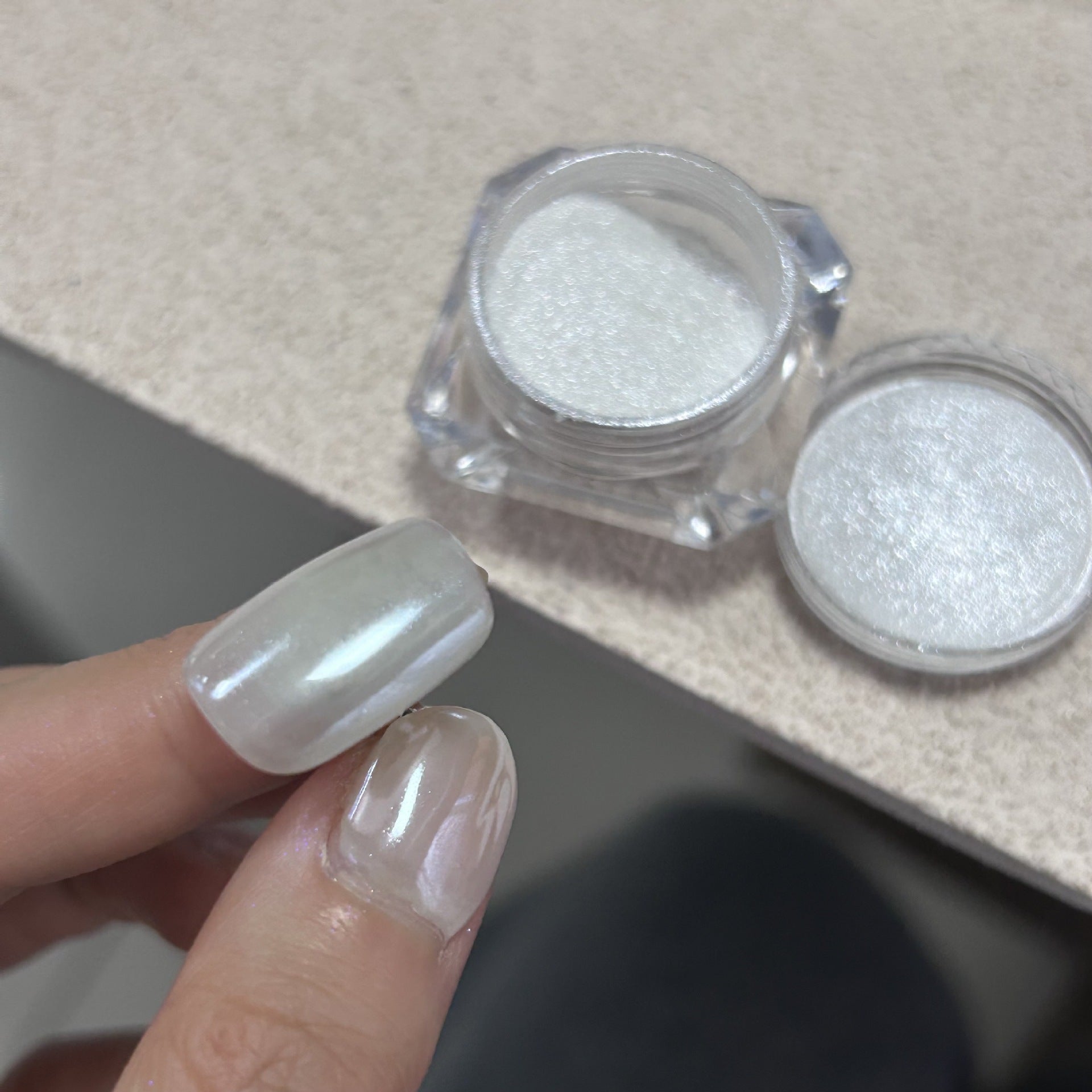 Pearl Moonlight Nail Sequins Tools
