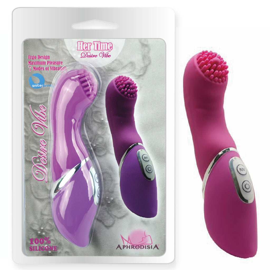 Round Comb Waterproof Silicone Mute Female Massager