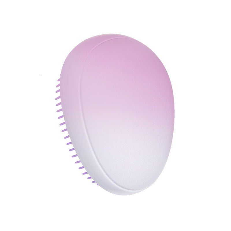 Portable Shun Massage Small Solid Color Cute Hairdressing Comb