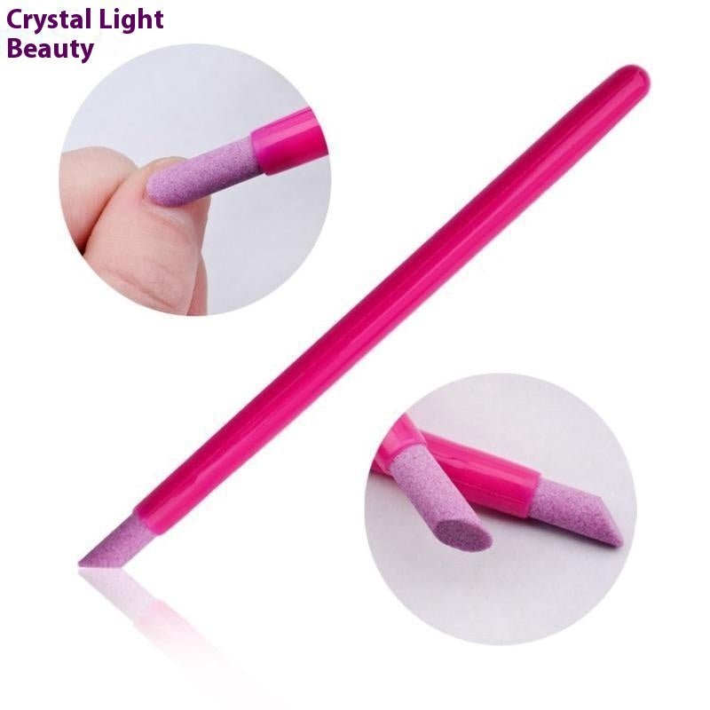 Pen Engraving Pen Exfoliating 45 Degrees Polishing Stick Nail Edge Exfoliating