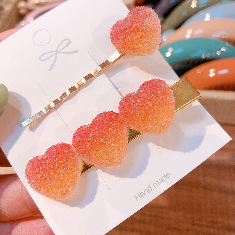 Creative love Soft Candy Star Gradient Color Word Folder