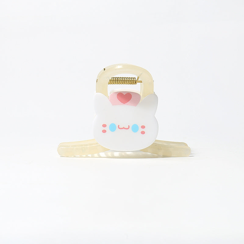 Milk White Cute Cat Claw Clip Girl Hair Accessory Hair Clip