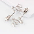 Diamond Snake Navel Nail